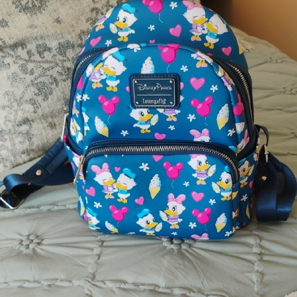 Disney Loungefly Donald Duck Mini Backpack